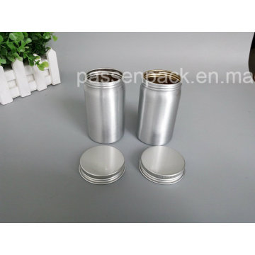 Emballage alimentaire en aluminium sur mesure avec couvercle à vis (PPC-AC-051)
